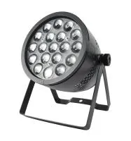 ESTRADA PRO LED PAR 1915 ZOOM Светодиодный прожектор в корпусе Alucast  19 шт. х 15W RGBW диодами  и функцией электронного зума, СТО и встроенными эффектами и макросами.