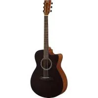 FS400C-SMB Гитара акустическая, с вырезом, черная, Yamaha