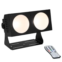 EUROLITE LED CBB-2 COB RGB Bar светодиодная панель RGB, 2 мощных светодиода RGB мощностью 25 Вт (COB), автоматические программы, звуковая активация, DMX, Прямой выбор цвета для 18 предустановленных цветов, 3, 4, 5, 6 или 11 каналов DMX выбираются для разл