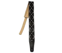 Perri's P25STUD-7548 - Ремень для гитары, Серия: Leather and Suede Straps, Материал: кожа, Рисунок: нет, Ширина ремня: 6.35 см, Длина: 104 - 142 см