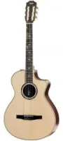 TAYLOR 812ce-N 800 Series, Nylon гитара электроакустическая классическая, форма корпуса Grand Concert, кейс
