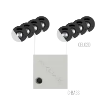 AVCLINK MEDIUM/CW Состав комплекта: CELO2D 8 штук + C-BASS 1 штука белого цвета.