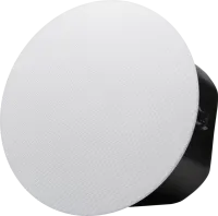 ELCP65D / 6.5" активный потолочный громкоговоритель с Dante, 1x 6.5" НЧ и 1x 1" ВЧ / ELARCON