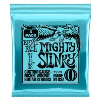 ERNIE BALL 3228 Nickel Slinky Mighty 3 Pack 8.5-40 - Струны для электрогитары