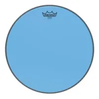 Remo be-0316-ct-bu  16" emperor colortone, пластик для барабана прозрачный, двойной, синий