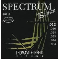 Thomastik sb112  spectrum bronze струны для акустической гитары, 12-54, сталь/ бронза