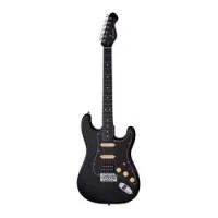 Mooer msc10 pro black  электрогитара с чехлом, форма стратокастер, hss, tremolo, цвет черный
