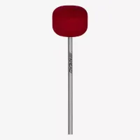 Ahead ABSFR PRO KICK Staccato RED Felt бита (колотушка) для барбанных педалей, фетровая бита круглая, длина 190,5 мм, диаметр 70х63,5 мм, цвет красный