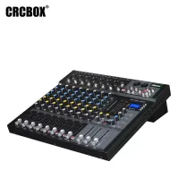 MR-980 / Аналоговый микшер, 8 входов, 3-полосный эквалайзер, Bluetooth / CRCBOX