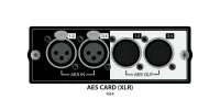 Soundcraft Si AES 4x4 (XLR) option card, опциональная карта Si серии, AES 4x4 вх./вых, A520.002000SP