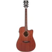 D'angelico premier bowery ls ms  электроакустическая гитара, дредноут, цвет натуральный