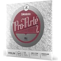 D'Addario J56 1/2M компл струн Pro Arte для скрипки 1/2, натяжение среднее (Medium)