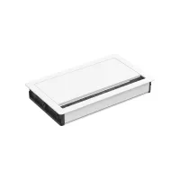 Kondator 935-TB19W- Крышка для лючка серии Axessline, 195 мм, белая