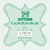 Струна E для скрипки Optima Goldbrokat G1001 26B 1/16