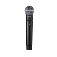 Ручной передатчик shure mxw2/beta58 с капсюлем beta58