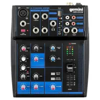 Gemini GEM-05USB - Аналоговые микшеры