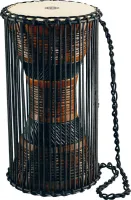MEINL ATD-L AFRICAN WOOD TALKING DRUM 8' х 16' говорящий барабан, цвет коричневый/чёрный
