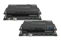 Удлинитель оптоволоконный HDMI 4K60 Infobit [iTrans F1000] , с деэмбеддером, до 10 км по одномодовому кабелю