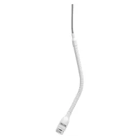 SHURE MX202WP-A/S миниатюрный суперкардиоидный подвесной микрофон с потолочным креплением и преампом, цвет белый