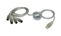 MIDI интерфейс [10105010001] Icon [MidiPort] USB MIDI интерфейс, 1х1 MIDI вход/выход, 16х16 MIDI каналов, Plug&Play, совместим с Windows XP, Vista (32-бит), Windows 7 (32-бит/64-бит), Mac OS X, питание от шины USB, 100 мА, USB-A 2.0