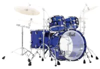 PEARL CRB524P/C742 - (CRB2216BX/C742 / CRB1615F/C742 / CRB1208T/C742 / CRB1007T/C742) -  акриловая барабанная установка Crystal Beat.Цвет - синий сапфир.