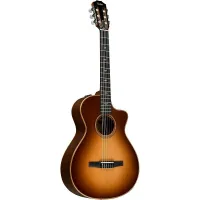 TAYLOR 712ce-N гитара электроакустическая с нейлоновыми струнами, корпус палисандр, верхняя дека ель, форма корпуса Grand Concer