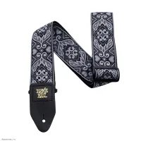 ERNIE BALL 4166 Jacquard Tribal Silver - Ремень для гитары