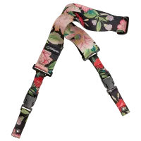 Dimarzio DD2254 - Ремень для гитары STEVE VAI BOTANICAL CLIPLOCK, Серия Cliplock Guitar Straps, Материал: Нейлон, Рисунок: Botanical Black, Цвет: , Ши