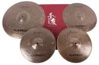 KINGDO ARTIST DARK SET 14"+16"+20" - комплект тарелок, сплав B20, thin, оригинальное окисление, глубокий, темный тембр с сильной аттакой и быстрым затуханием