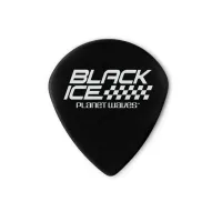 PLANET WAVES 3DBK2-10 Black Ice Light - Медиаторы черные, тонкие