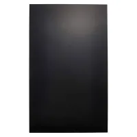 PG-B1 Бланк защитной накладки для электрогитары, черный, 1 слой, Hosco