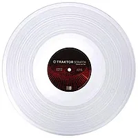 Native Instruments Traktor Scratch Pro Control Vinyl White Mk2 - Виниловый диск с таймкодом Mk2 для системы Traktor Scratch Pro, цвет белый