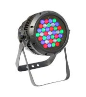 SILVER STAR YG-LED330XW BOOMER/TZ 3300 люкс /5м Светодиодный  архитектурно/студийный светильник RGBW смешение цвета, управление DMX-512, DIM4 technology, авторежим, стоб, димер, 10RED/10GREEN/ 10BLUE / 7WHITE LED, Зум угла луча  8°-40°, защита от пыли, 13