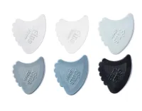 DUNLOP 4440 Nylon Fins набор медиаторов (216шт по 36 шт .42 .53 .67 .80 .94 1.07 мм)