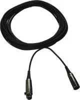 SHURE C25F. Микрофонный кабель Shure, XLR-XLR (хром), 7.5 м