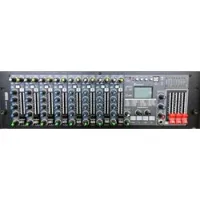 Nordfolk nrm-8a  рэковый активн микш пульт, 2х300 вт/ 8 ом, 8 микр/ лин, usb, dsp, mp3 плеер