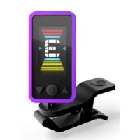Planet waves pw-ct-17pr  хроматический тюнер-прищепка, цветной экран, автоотключение, фиолетовый