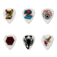 DUNLOP BL116P1.0 Dirty Donny Series 2 набор медиаторов с оригинальной графикой 1 мм, 6 шт