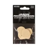 Dunlop 561pjr jason richardson custom jazz lll 6pack  медиаторы, толщина 1,38 мм, 6 шт.