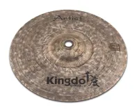 KINGDO 8" ARTIST DARK SPLASH Тарелка сплэш 8" , сплав B20, thin, оригинальное окисление, глубокий, темный тембр с сильной аттакой и быстрым затуханием
