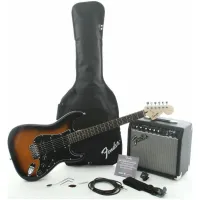 FENDER SQUIER AFFINITY STRAT HSS and FRONTMAN 15G AMP - Электрогитара