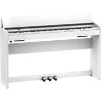 Roland f701-wh  цифровое пианино, 88 клавиш, 256 полифония, 324 тембра, bluetooth audio/midi