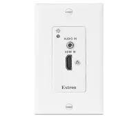 Extron DTP T HWP 4K 331 D - Передатчик DTP на длинные дистанции для HDMI - настенная панель Decorator, цвет белый
