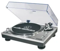 Виниловый проигрыватель AUDIO-TECHNICA AT-LP120-USB Silver