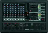 BEHRINGER PMP 580S EUROPOWER -10-канальный стереофонический микшерный усилитель с DSP процессором от KLARK TEKNIK, Мощность 500 Вт, встроенные компрессоры на микрофонных каналах, 7-ми полосный EQ а выходе, система обнаружения обратной связи, возможность р