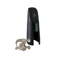 HEC1S H-Ligature Лигатура с колпачком для кларнета Eb, посеребренная, Rico