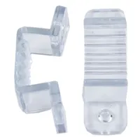 Ecola LED strip 220V connector holder скоба крепежная для IP68 14x7 ленты...