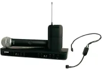 SHURE BLX1288E/P31 K3E 606-630 MHz двухканальная радиосистема с ручным передатчиком PG58 и гарнитурой PGA31
