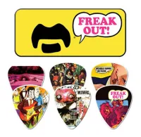 ZAPPT01M Frank Zappa Медиаторы 6шт, средние, в желтой коробочке, Dunlop