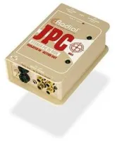 Radial jpc  активный дибокс для звуковых карт и a/ v, вход 2x rca, сквозн. кан. 2x rca, выход 2x xlr